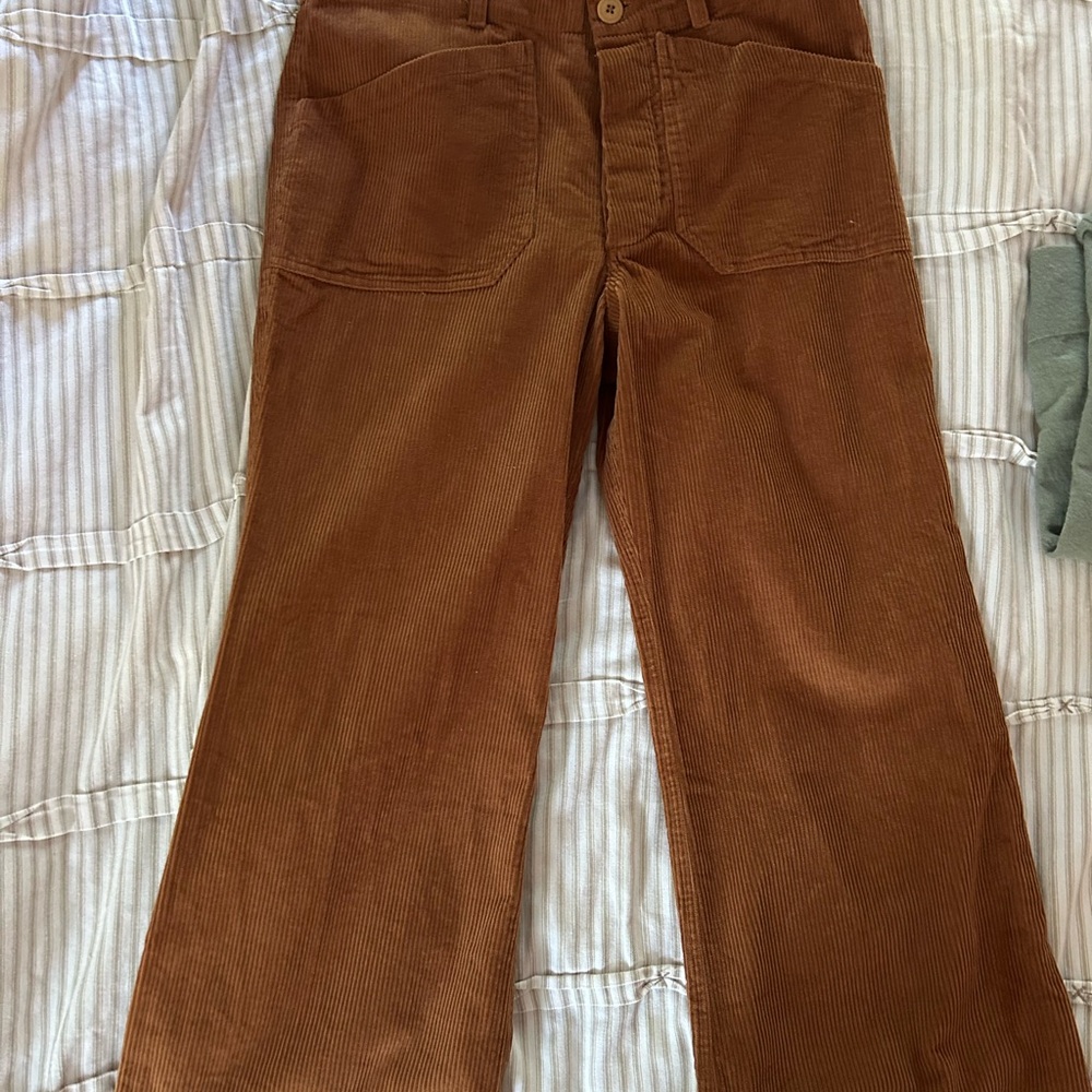 esby Tan Corduroy Pants